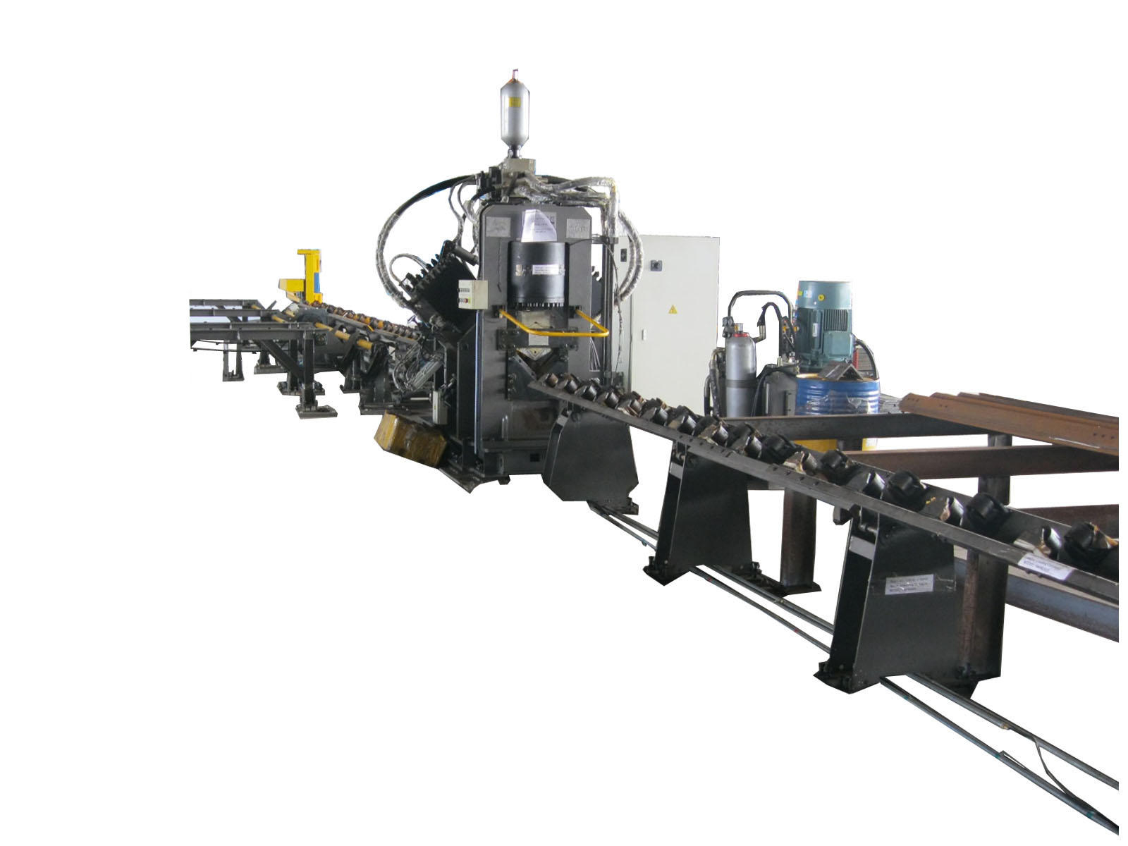 CNC Punching, Marking & Shearing Line for Angles  Model TAPM2020