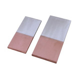 Copper and aluminum transition plate (flash welding)